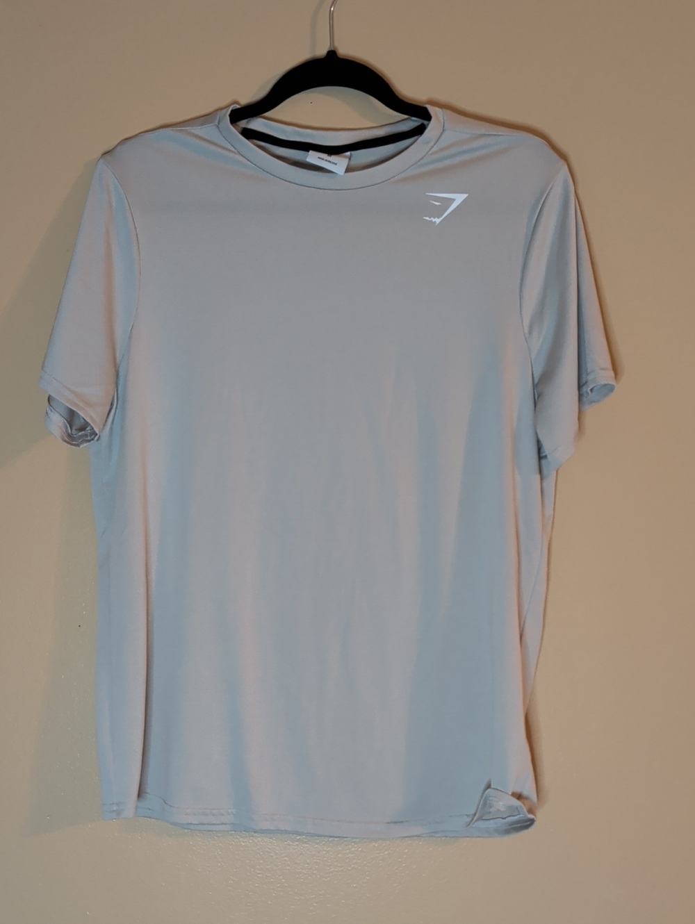 Gymshark Mens Dri Fit Shirt Tan Sand Color Size Medium